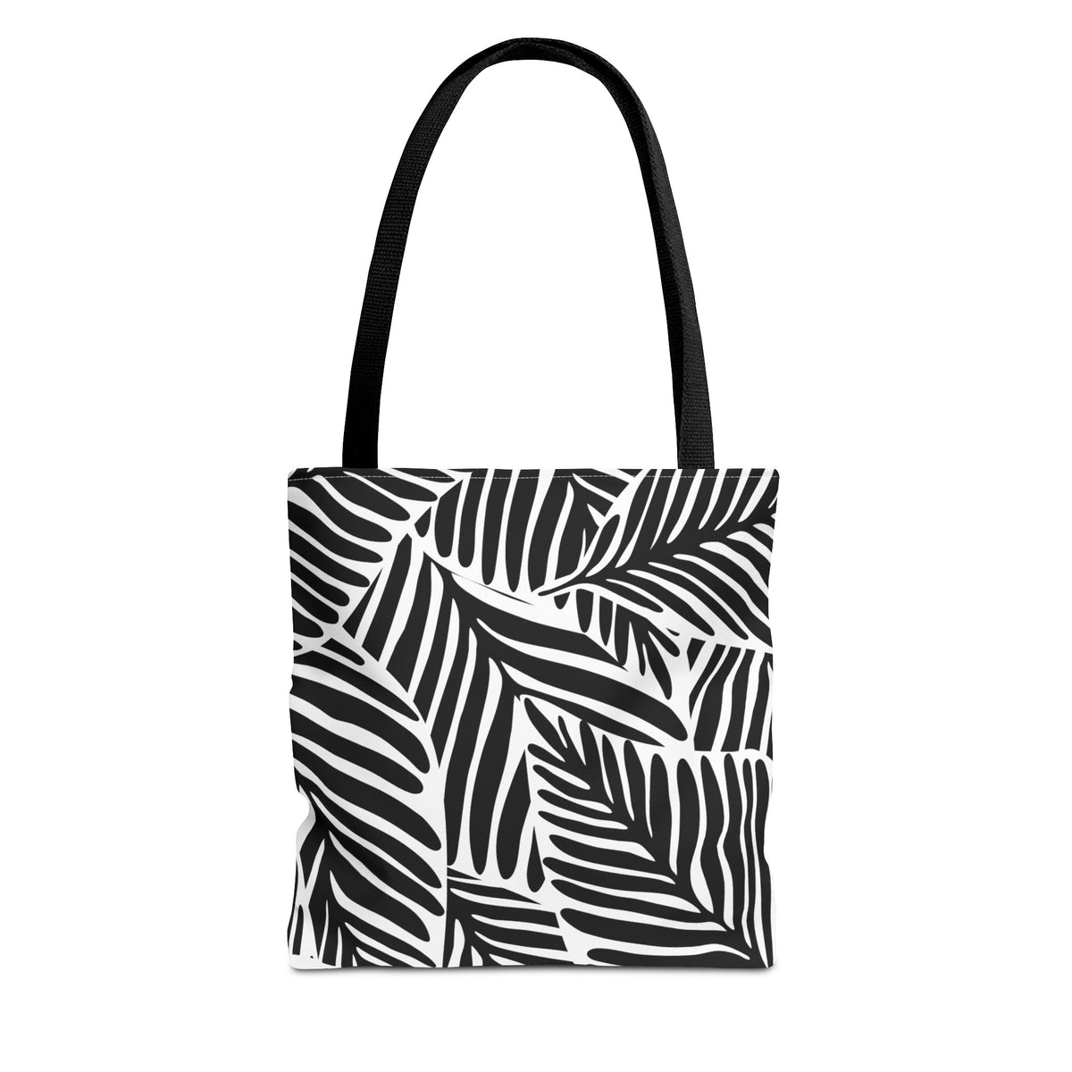 LEAVES BLACK TOTE