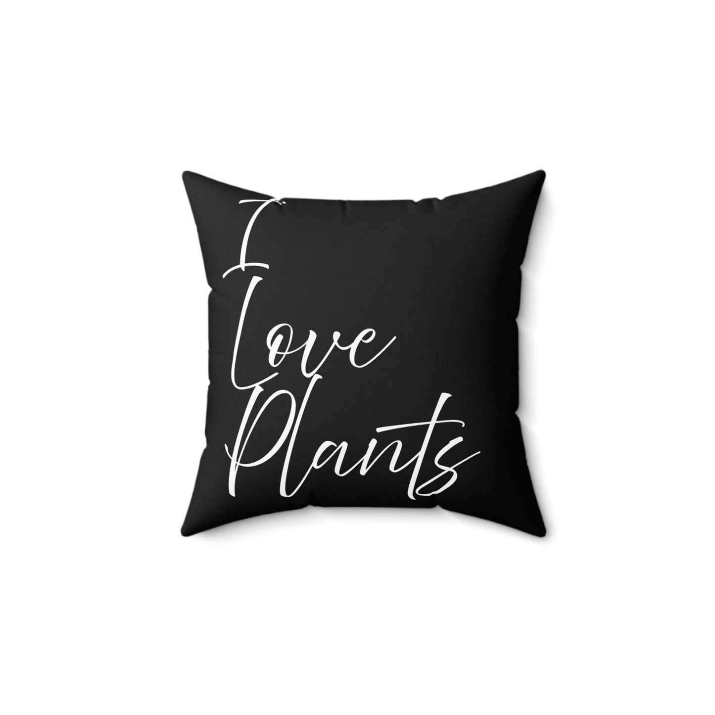 I Love Plants Decorative Pillow