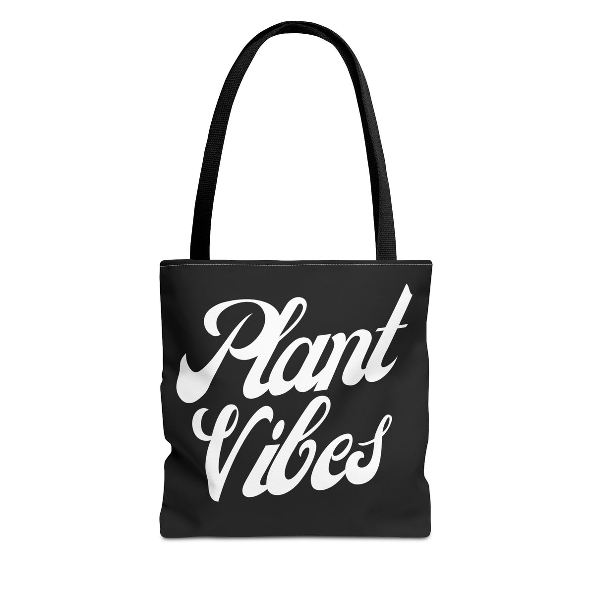 PLANT VIBES BLACK TOTE