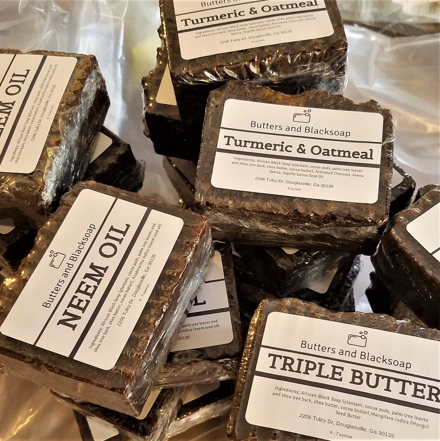 Tea Tree African Black Soap - The Leafy Branch