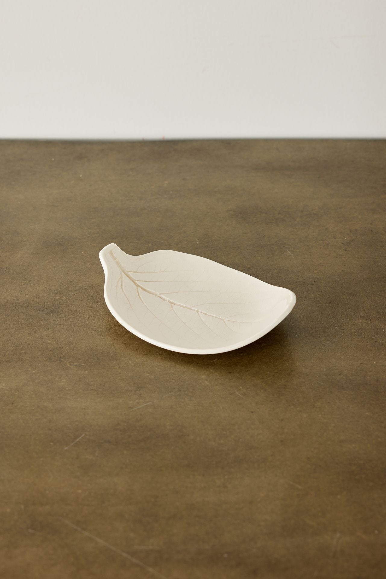 Porcelain Leaf Trinket Dish - The Leafy Branch