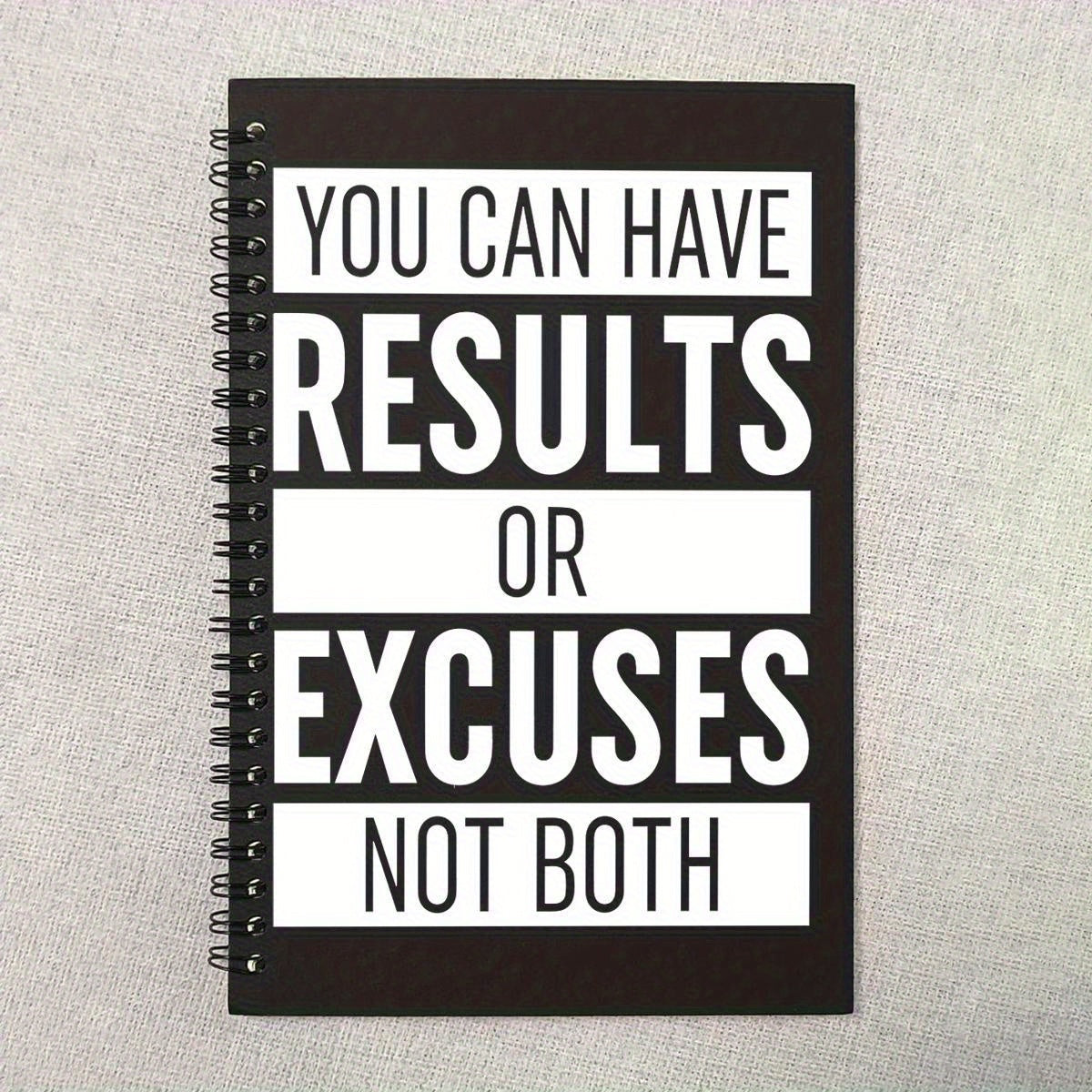Results or Excuses Notebook