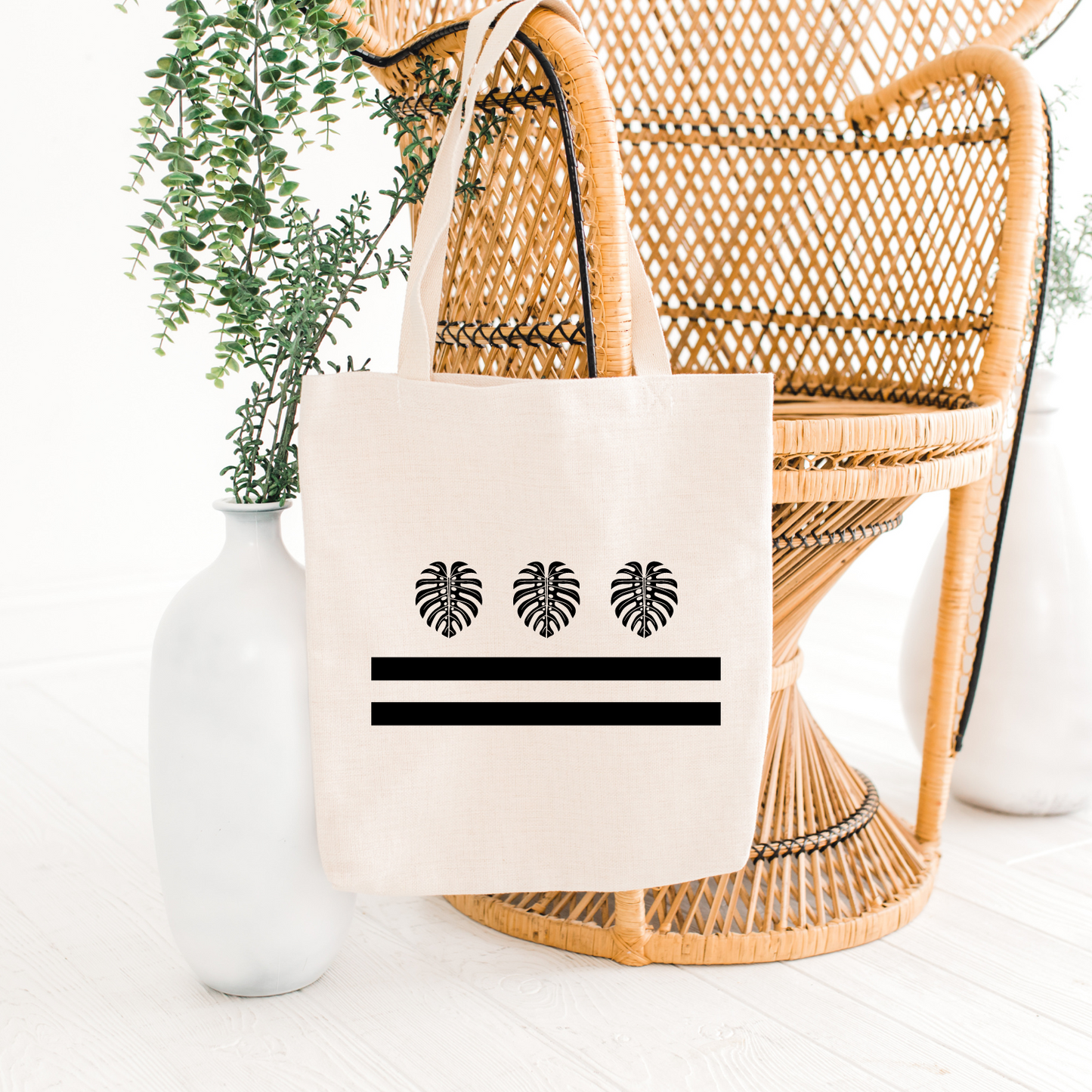 DC Flag Monstera Tote