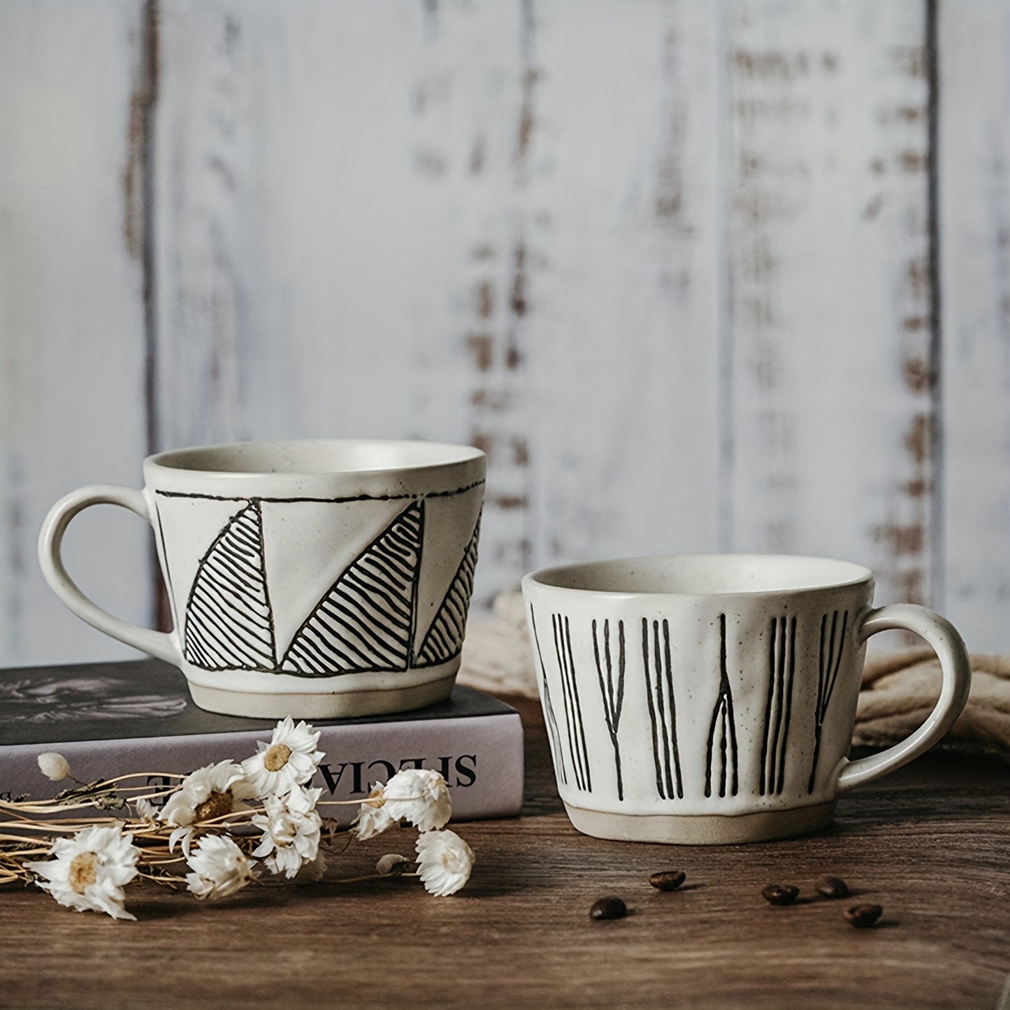 Mayra Ceramic Mug Set - The Leafy Branch