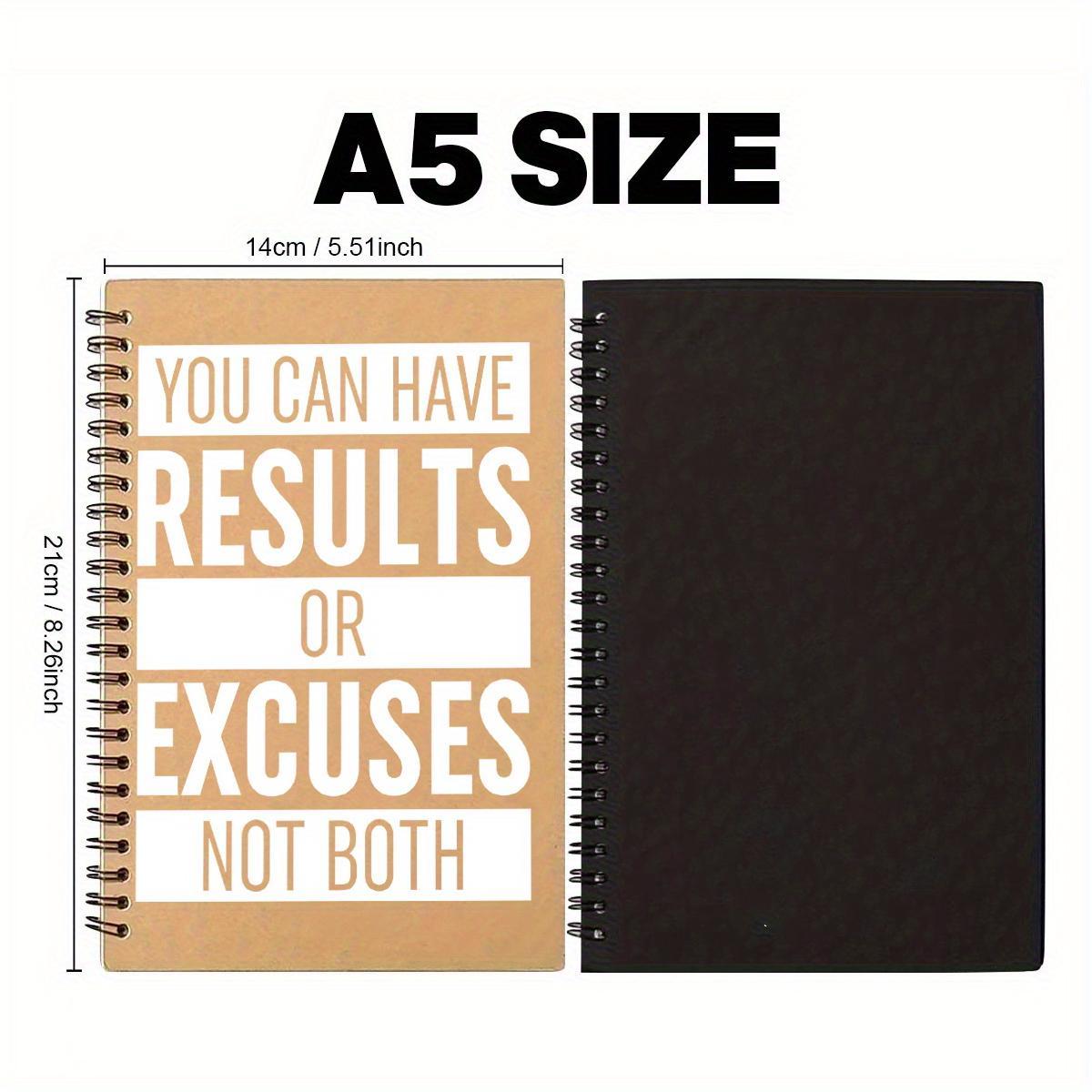 Results or Excuses Notebook