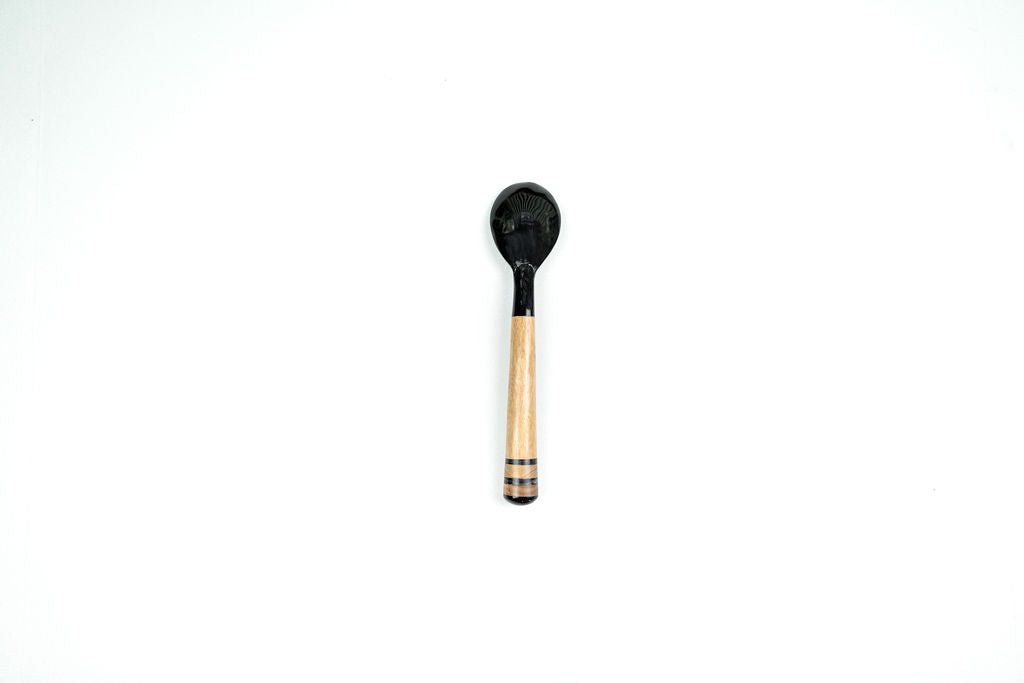 Wood and Horn Spoon - The Leafy Branch