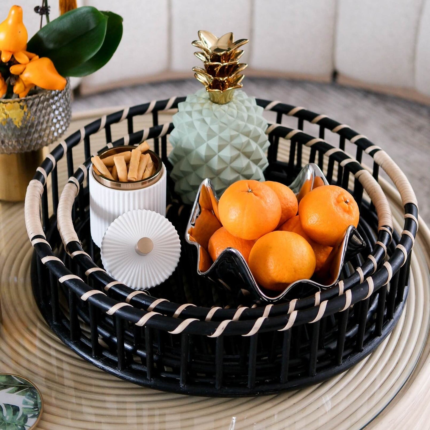 Maru Tray Set - The Leafy Branch