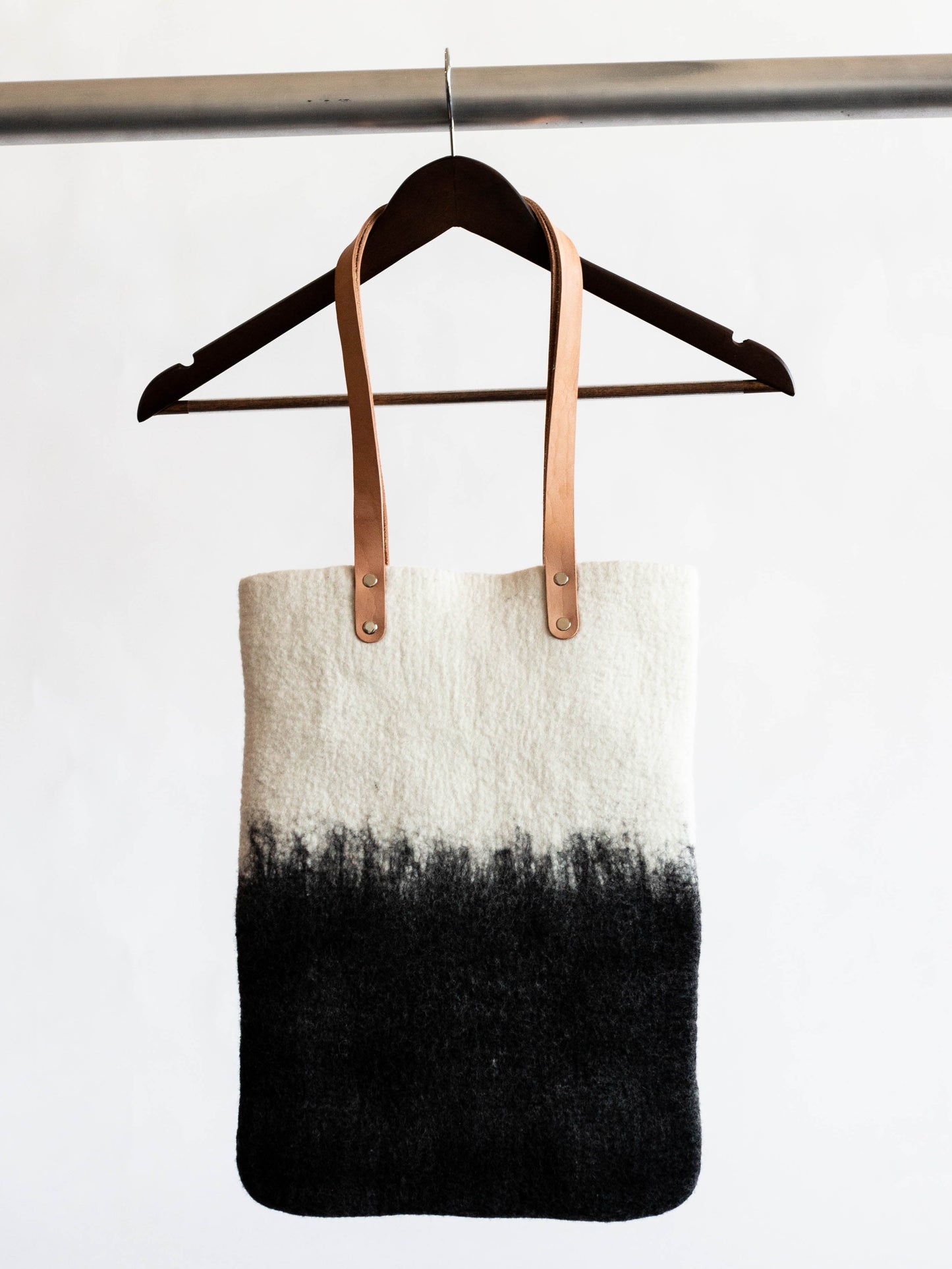 Eclipse Hand-Felted Wool Tote - The Leafy Branch