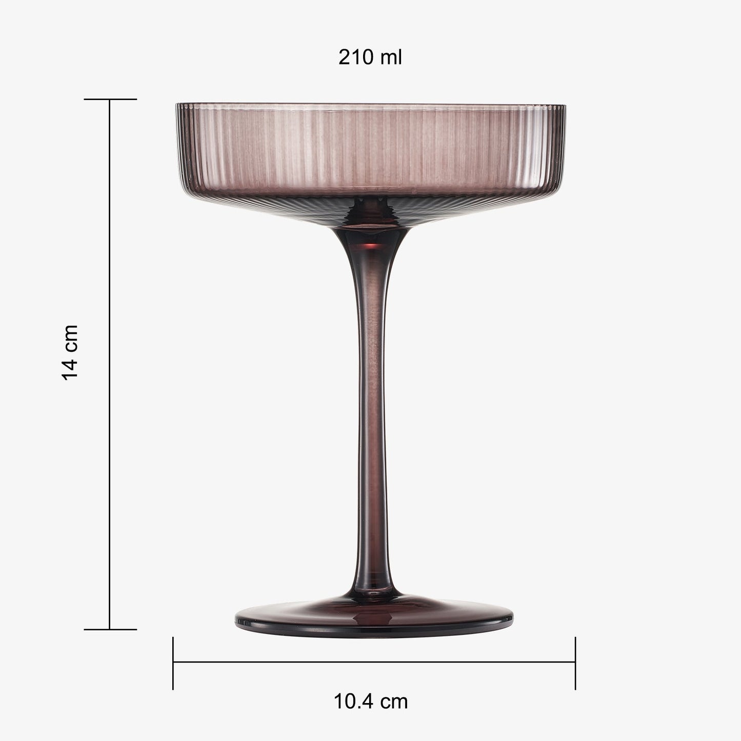 Serena Champagne Coupe Cocktail Glassware