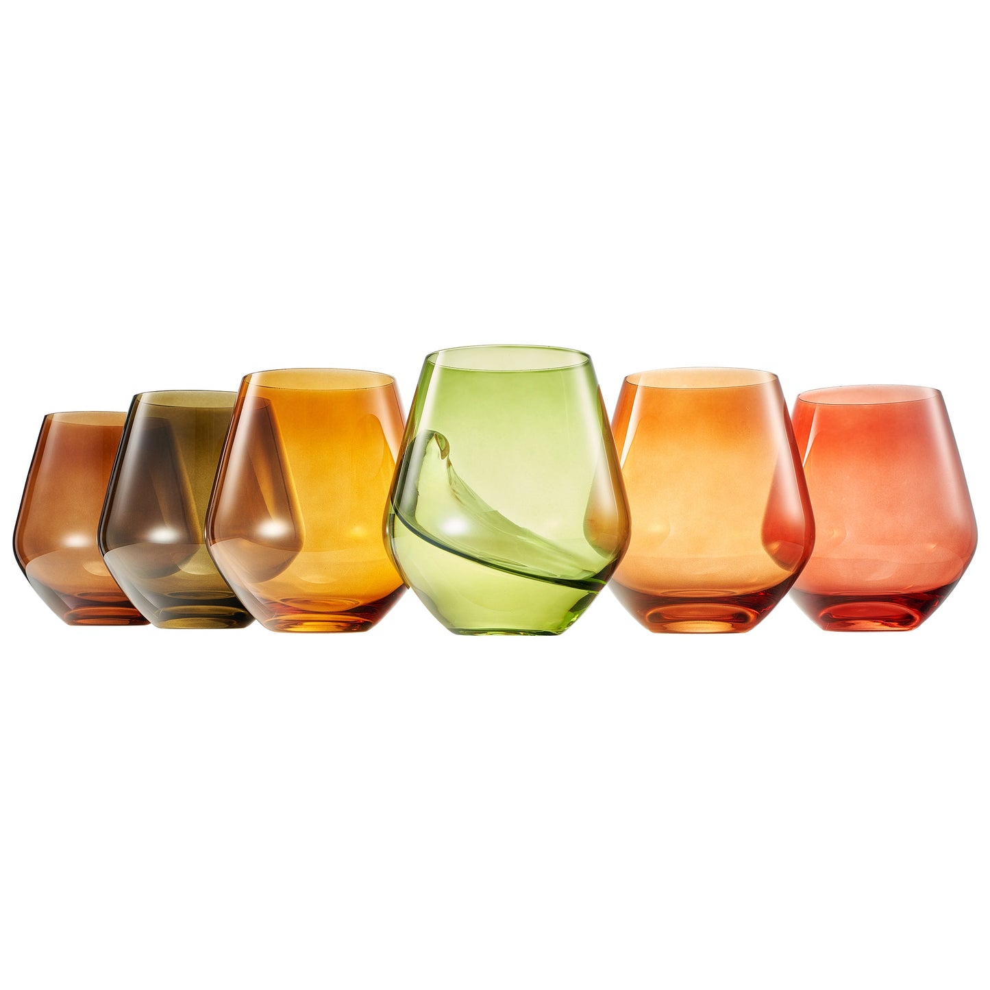 Chloe Stemless Wine Glassware