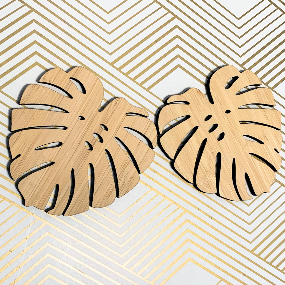 Signature Monstera Coasters - The Leafy Branch