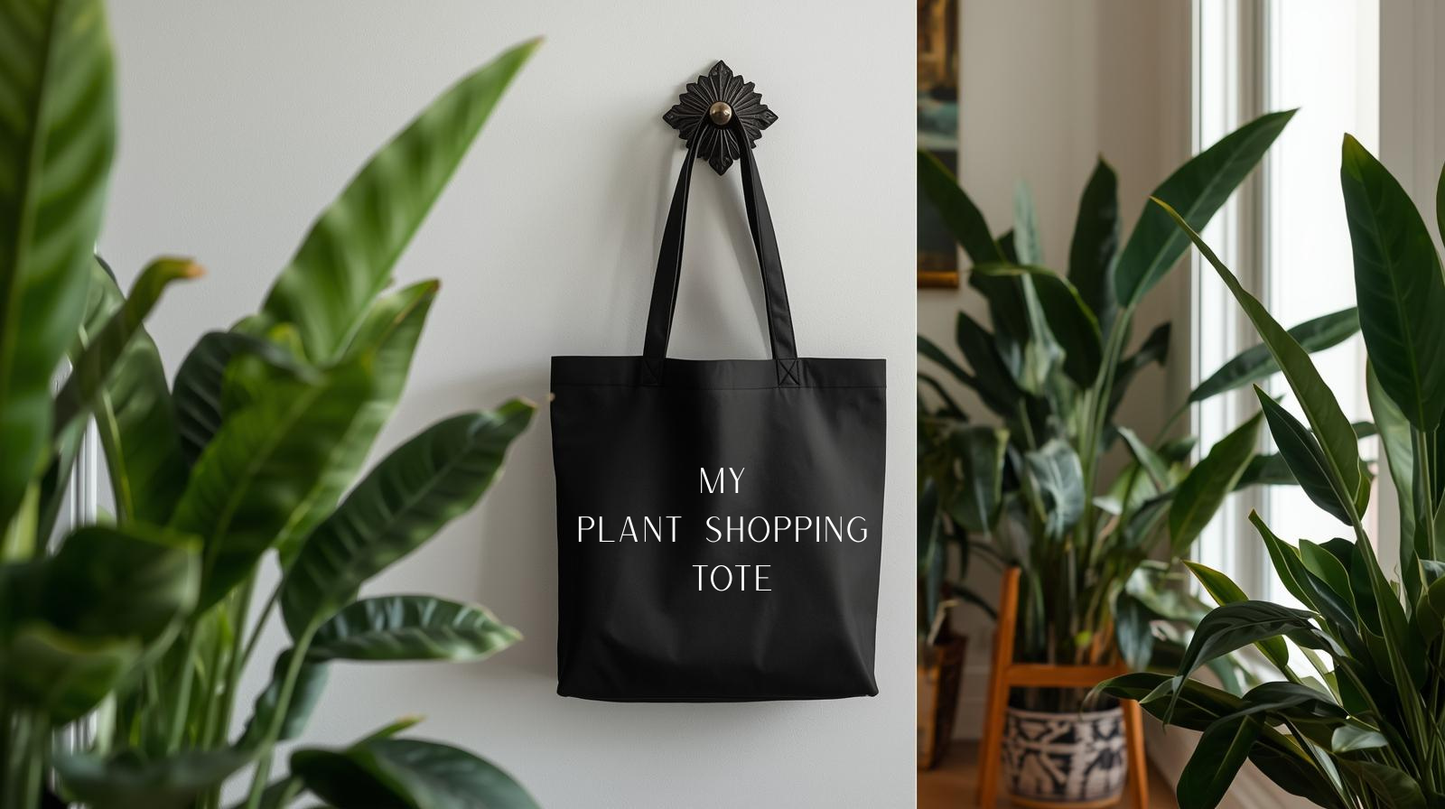 My Plant Shopping Tote