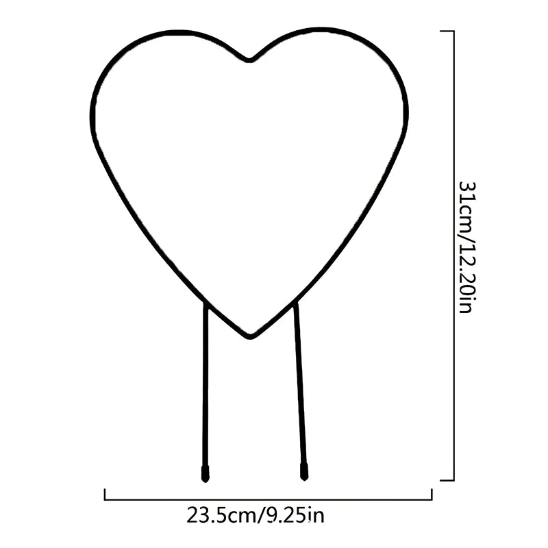 Heart Trellis - The Leafy Branch