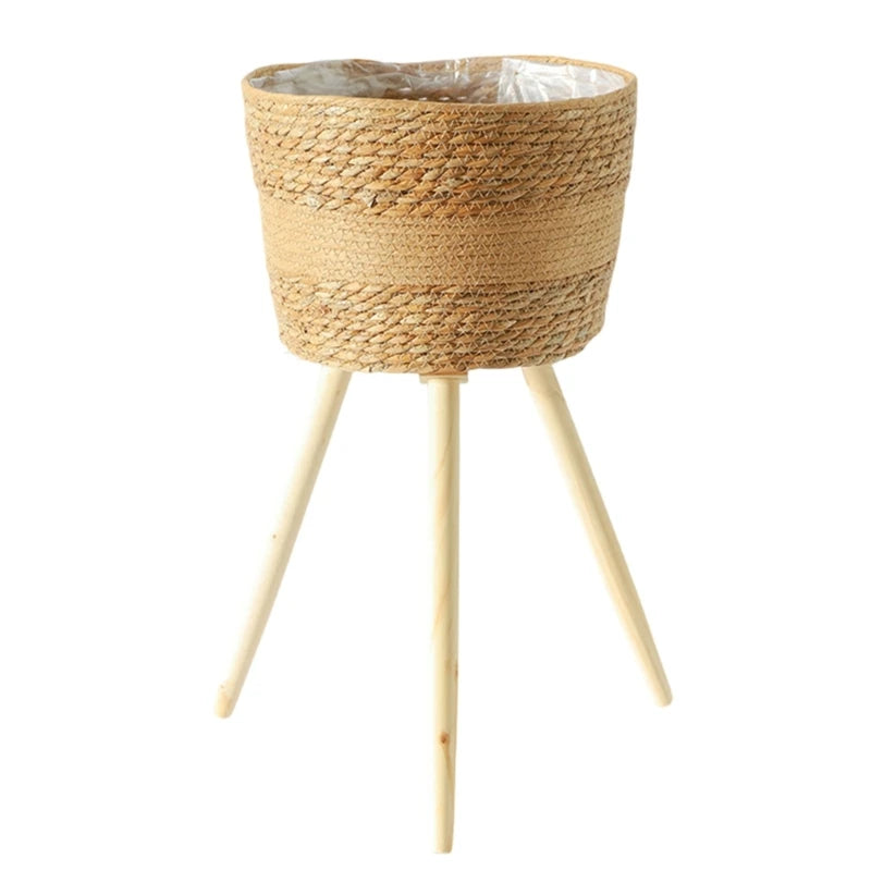 Chelsea Rattan Plant Stands - The Leafy Branch
