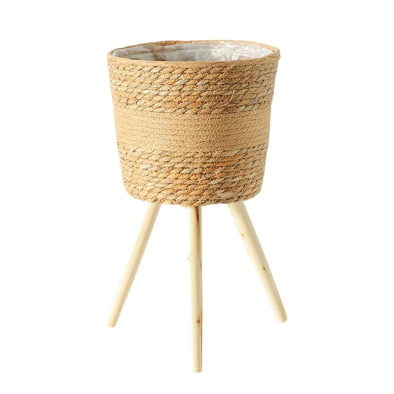 Chelsea Rattan Plant Stands - The Leafy Branch