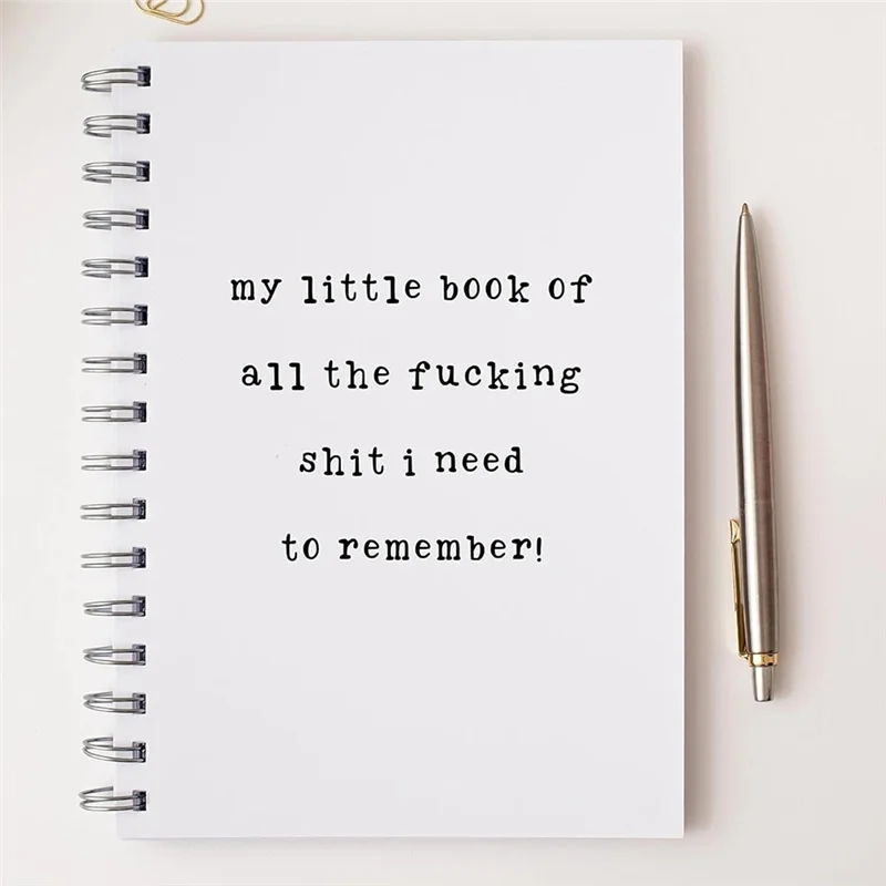 To Remember Notebook