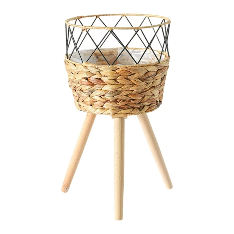 Chelsea Rattan Plant Stands - The Leafy Branch