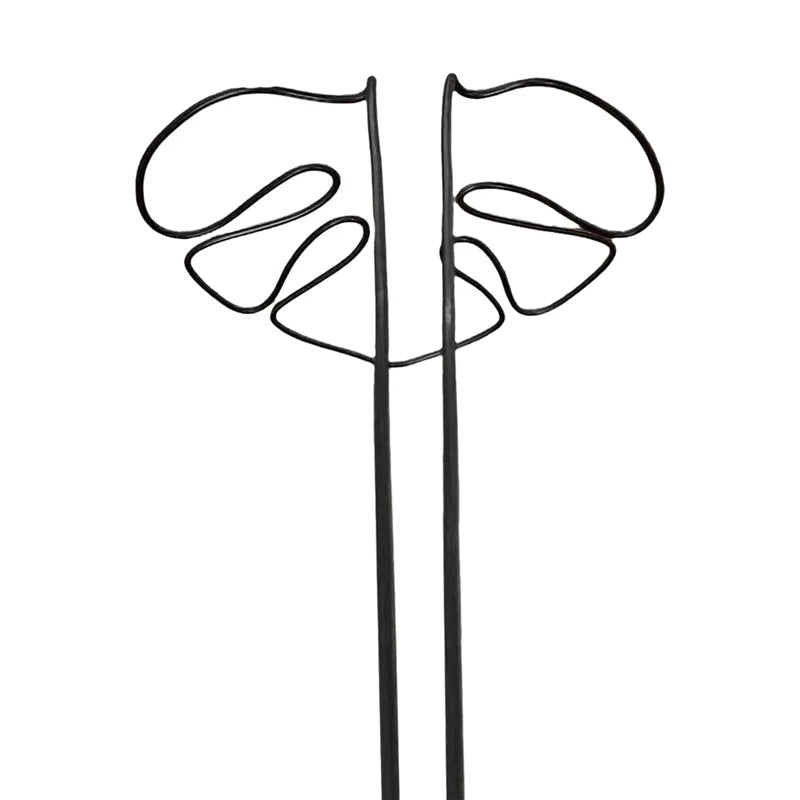 Monstera Shaped Plant Support - The Leafy Branch