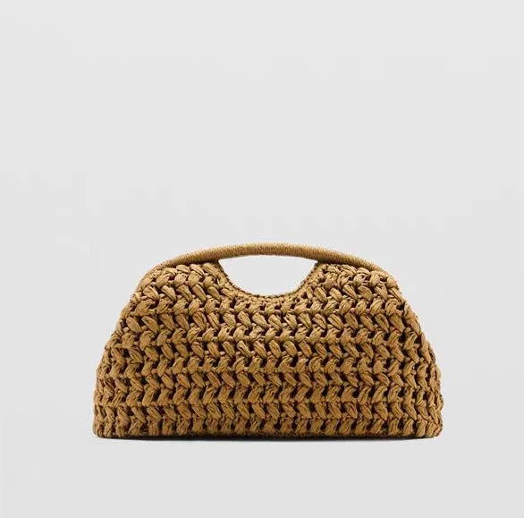Alyna Woven Clutch - The Leafy Branch