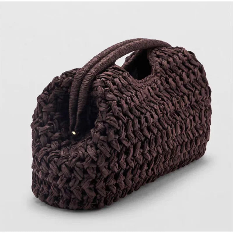 Alyna Woven Clutch - The Leafy Branch