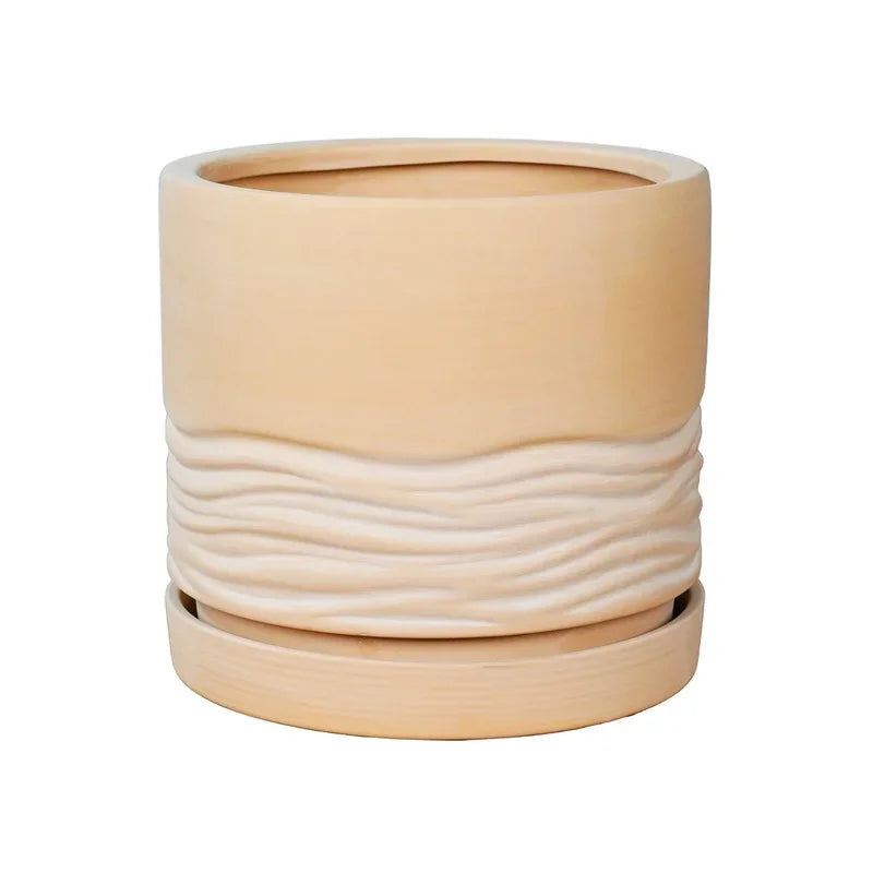 Ceramic Wave Planter - The Leafy Branch