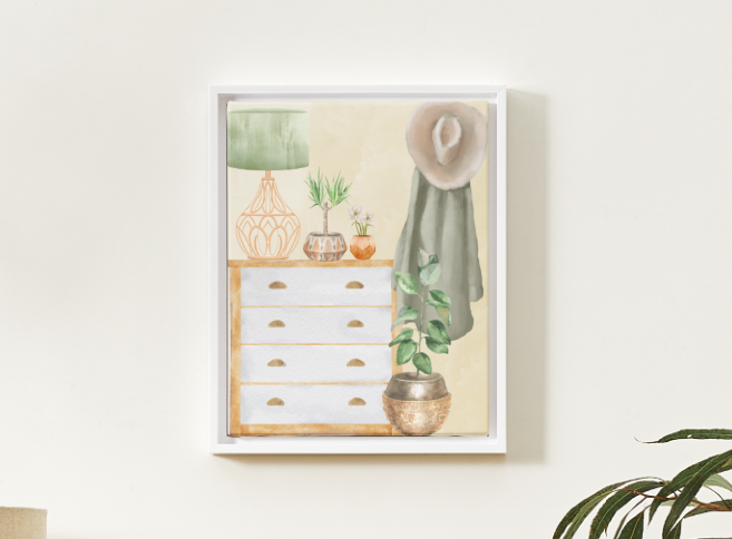 Hang Your Hat Art Print