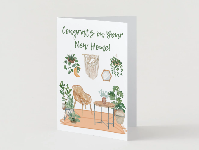 Welcome Home Card