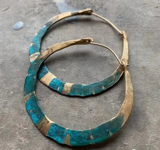 Aria Hoops - The Leafy Branch