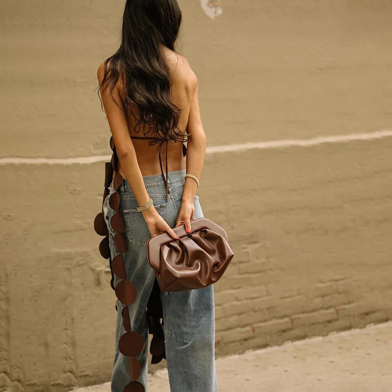 Bianca Backless Top - The Leafy Branch