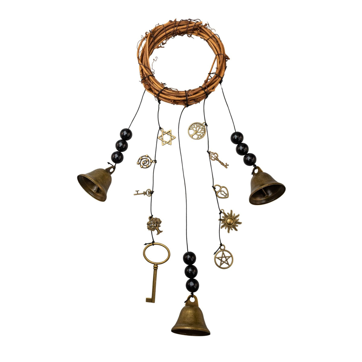 Witch Bells Wreath Protection for Door