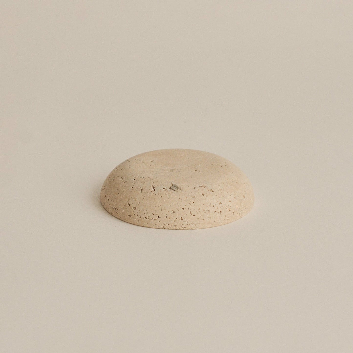 Travertine Incense Holder Plate