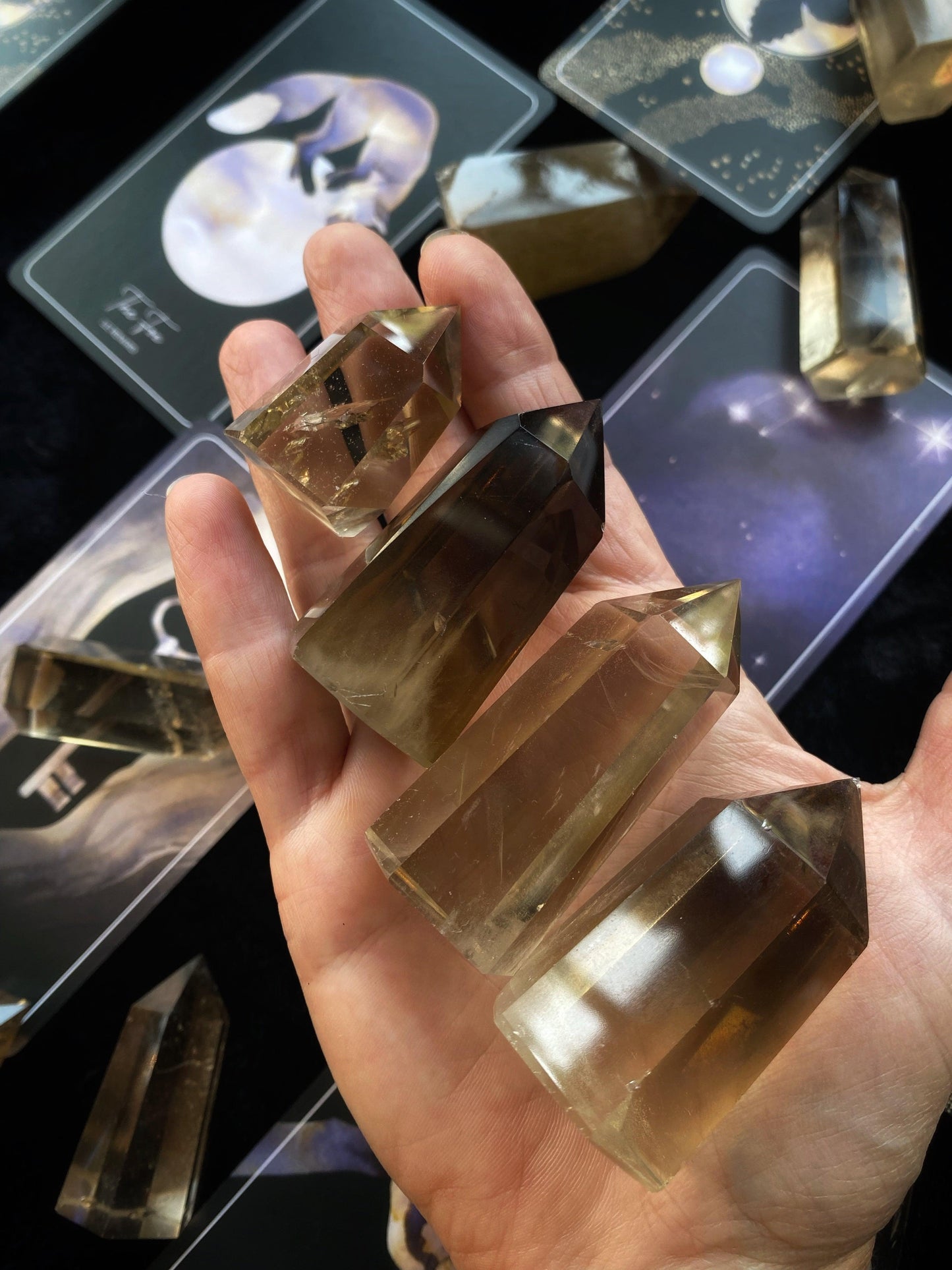 Smoky Quartz Points / Wands - Natural Grade A - The Leafy Branch