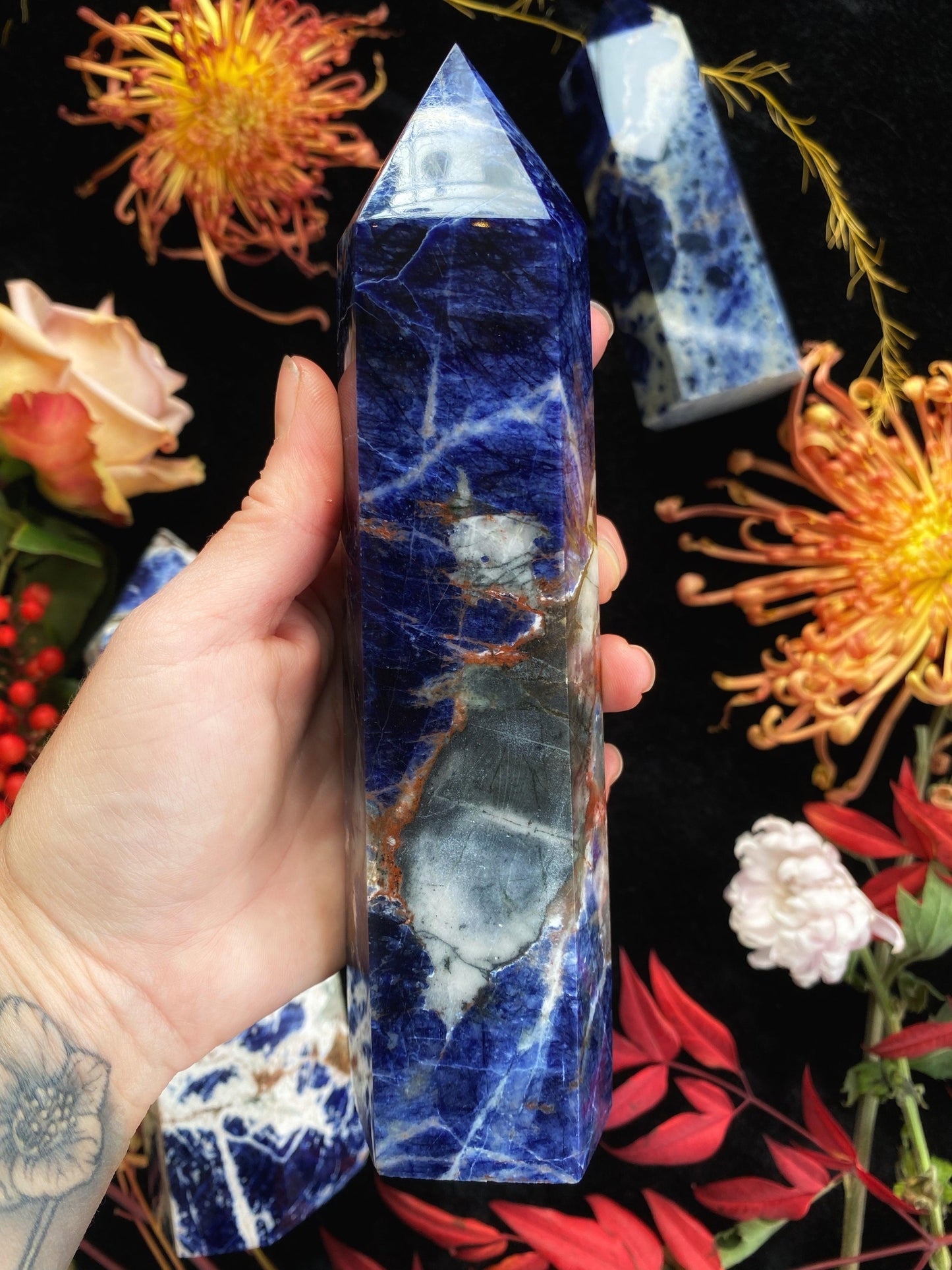 Sodalite Towers - Wands (Small - XLarge) - The Leafy Branch