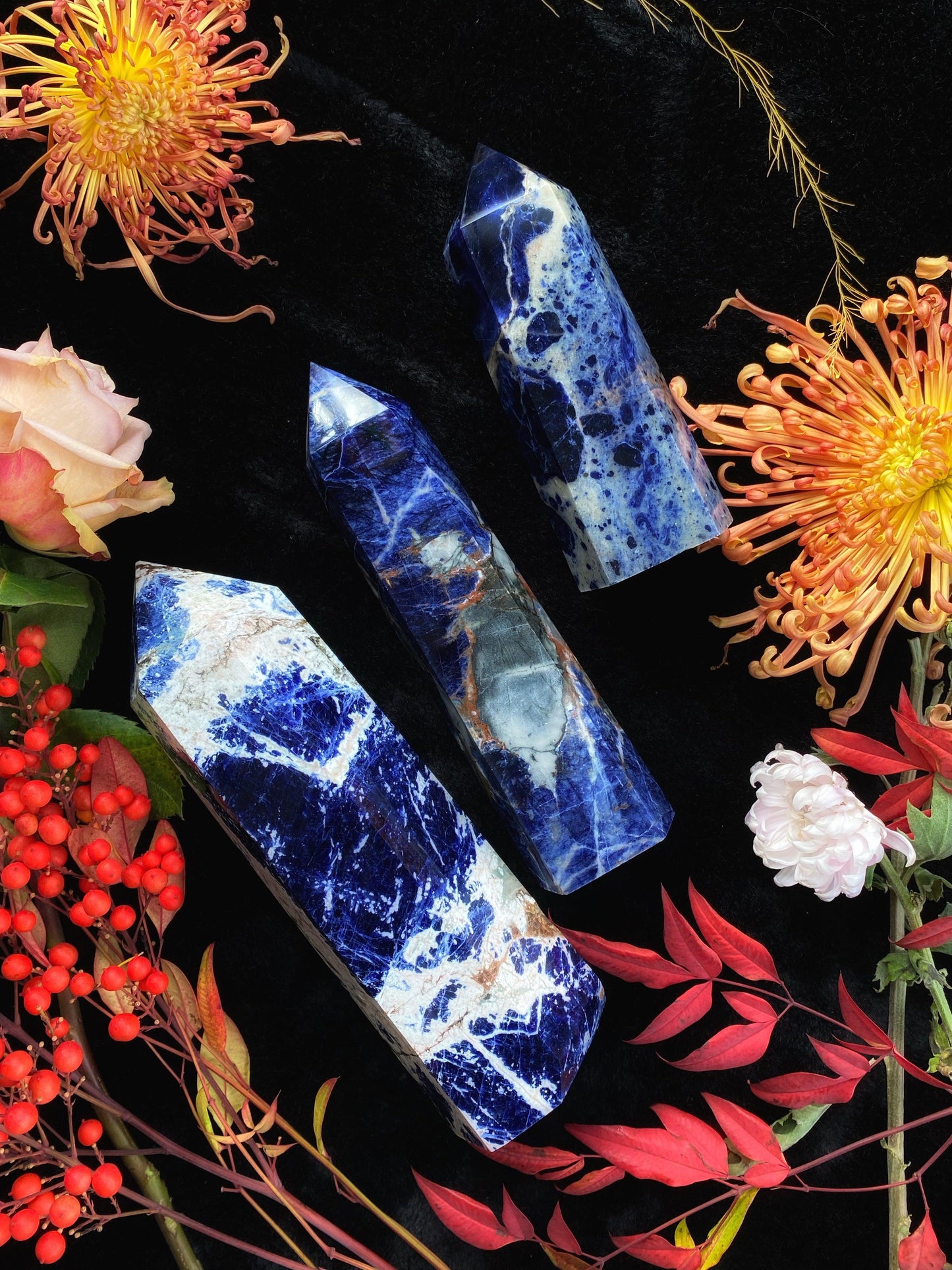 Sodalite Towers - Wands (Small - XLarge) - The Leafy Branch