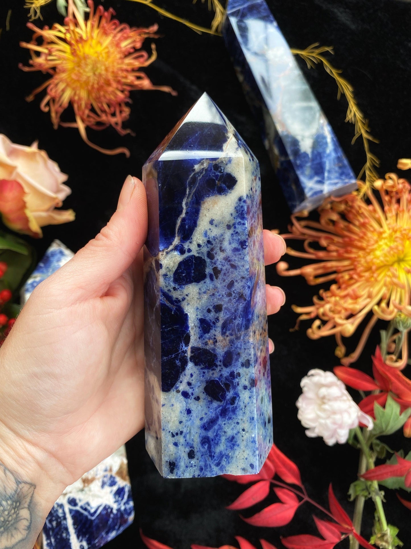 Sodalite Towers - Wands (Small - XLarge) - The Leafy Branch