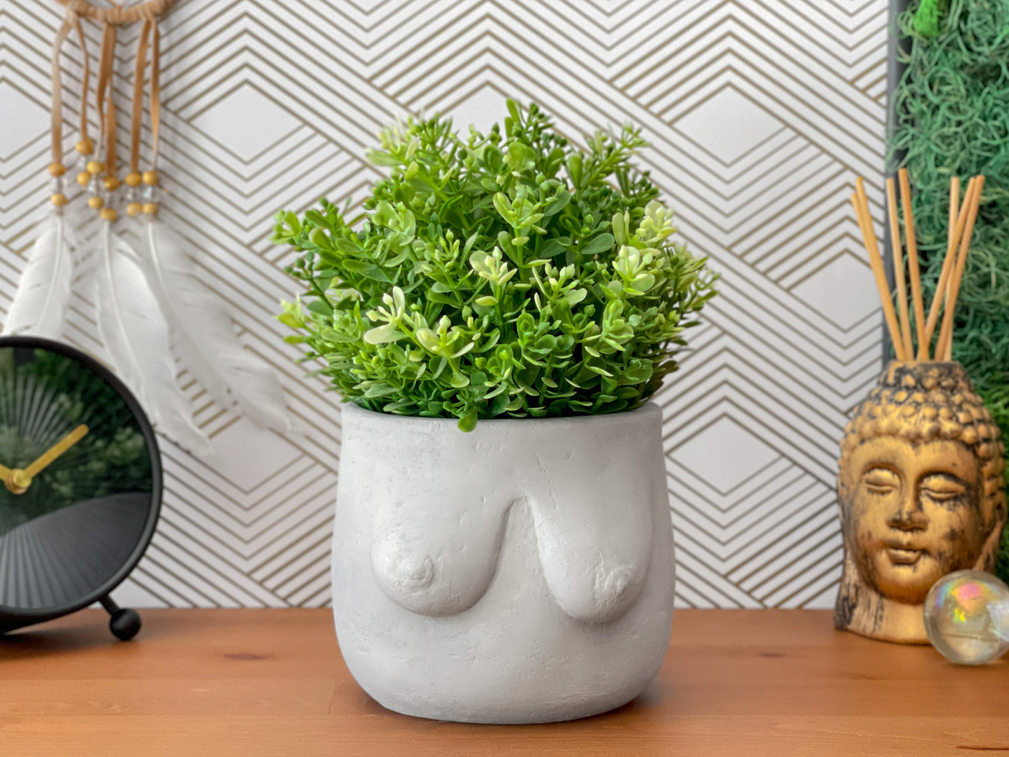 Boobs Planter | Woman Body Pot - The Leafy Branch