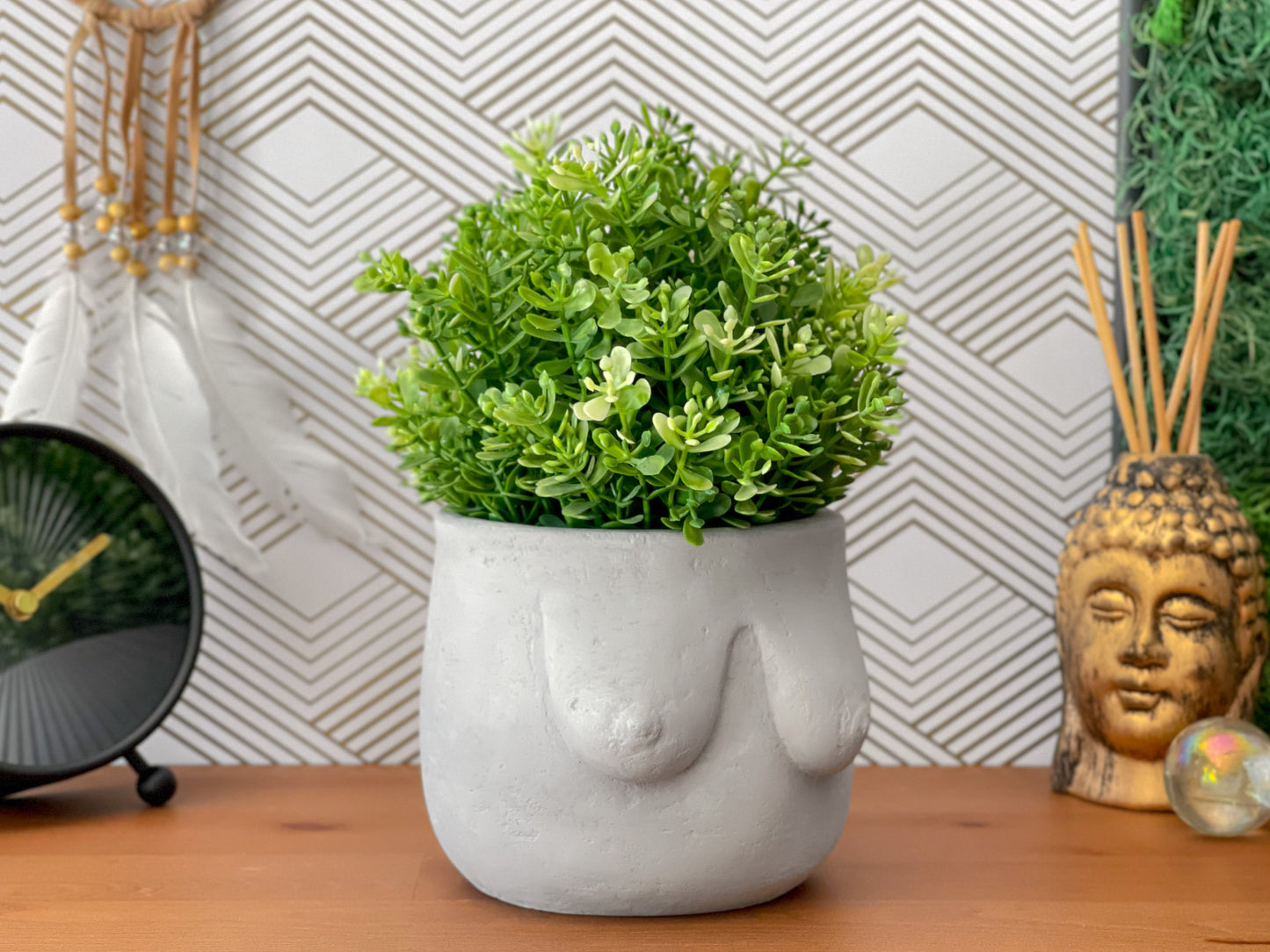 Boobs Planter | Woman Body Pot - The Leafy Branch