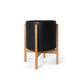 Solid Goods Ceramic Cylinder– With or Without Mahogany Stand