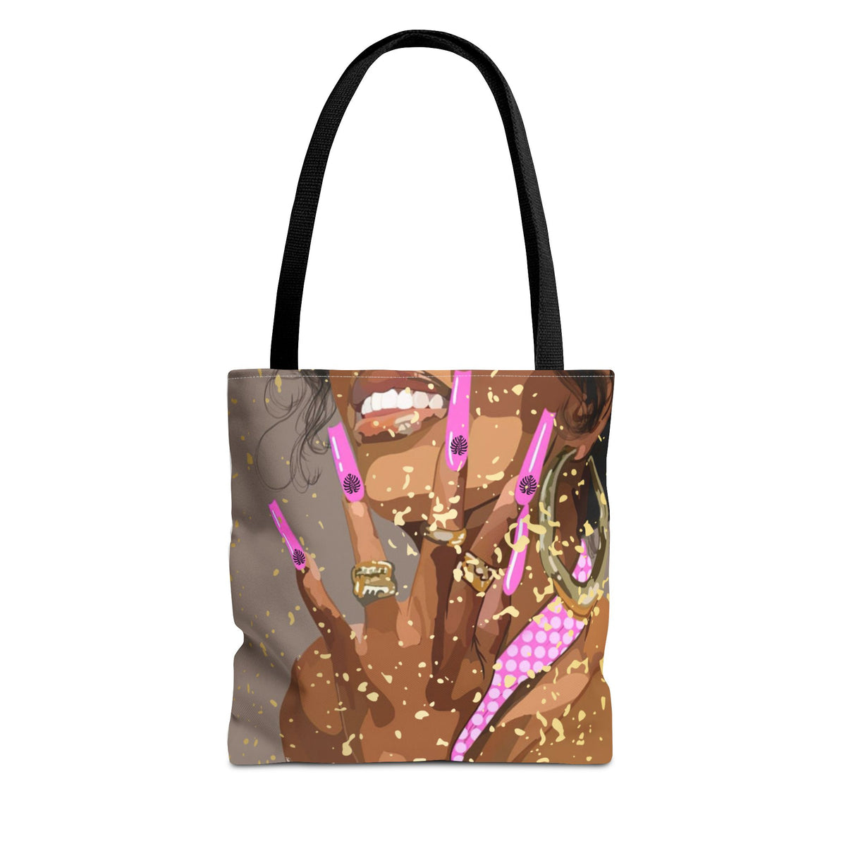 MONSTERA NAILS TOTE