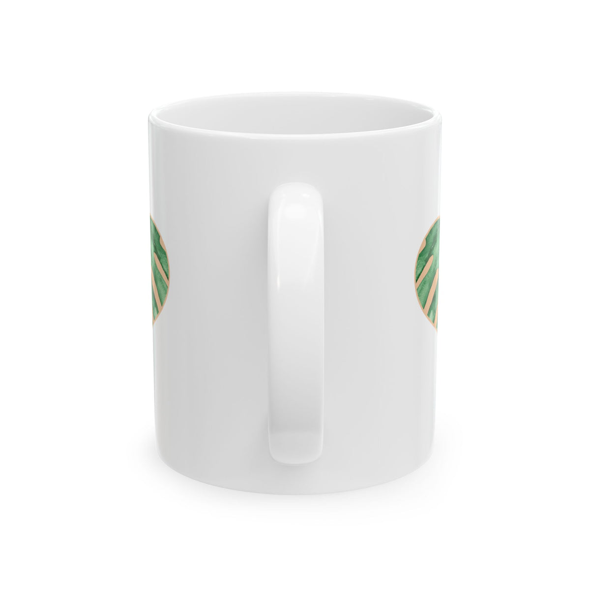 Monstera Heart Mug