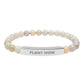 Plant Mom Natural Stone Bar Bracelet