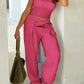 Monica Everyday Set- Rose Red - The Leafy Branch