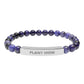 Plant Mom Natural Stone Bar Bracelet