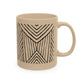 Geometric Tribal Pattern Ceramic Mug