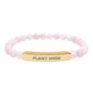 Plant Mom Natural Stone Bar Bracelet