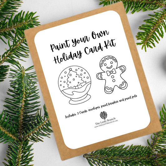 Paint Your Own Greeting Card Kit #1