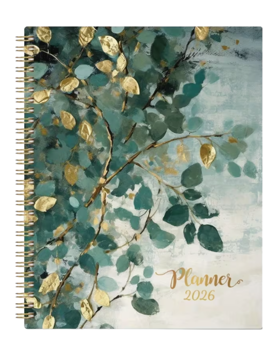 2026 Planner- Golden Leaves