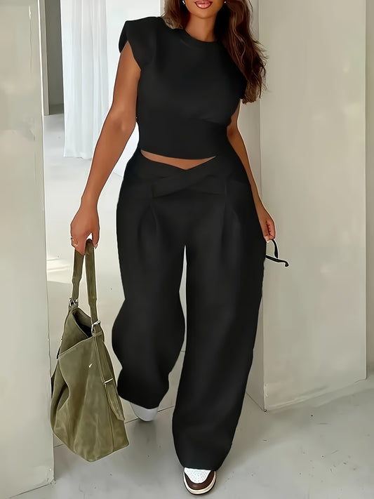 Monica Everyday Set- Black - The Leafy Branch