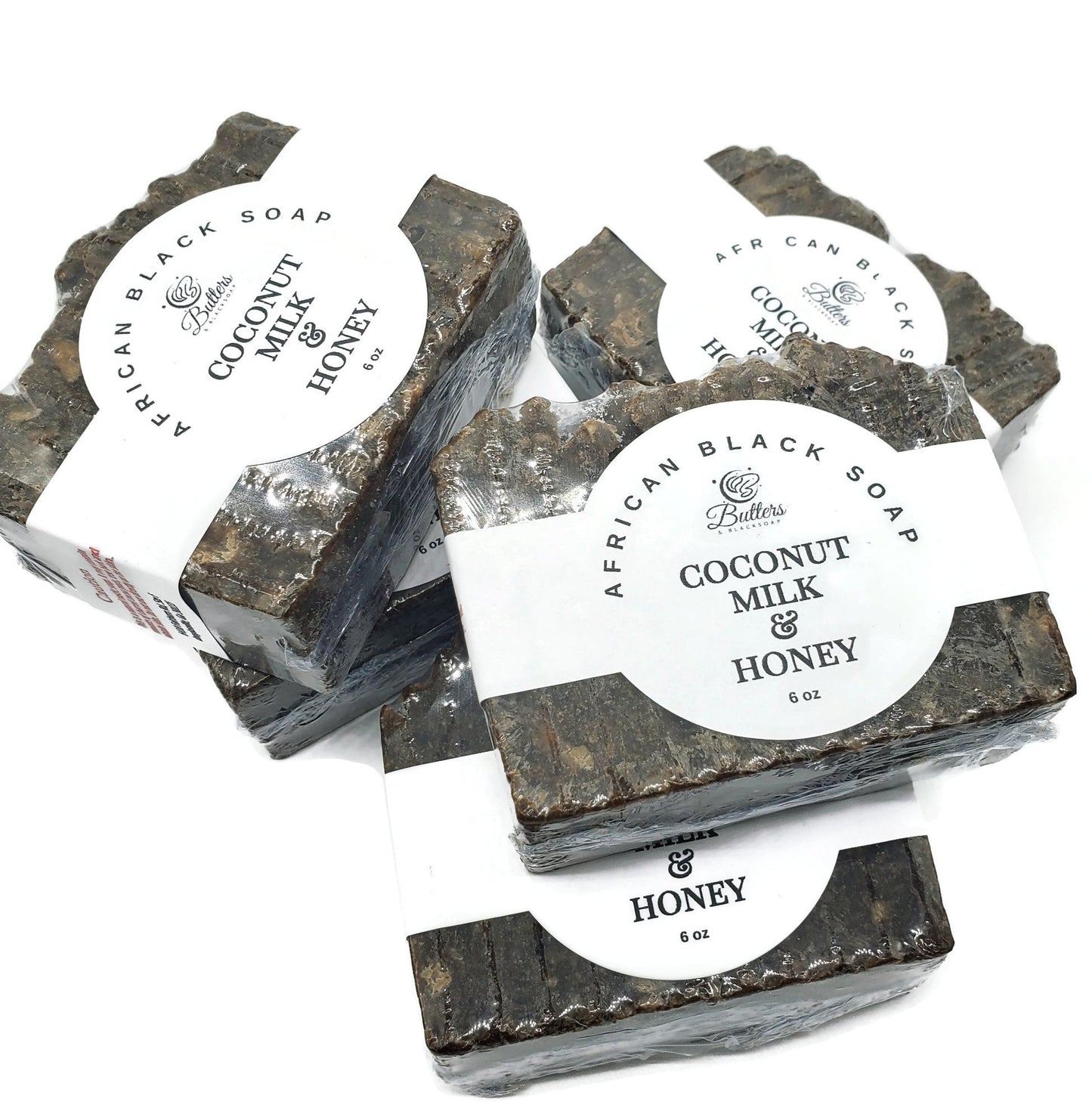 Coconut Milk & Honey African Black Soap - The Leafy Branch