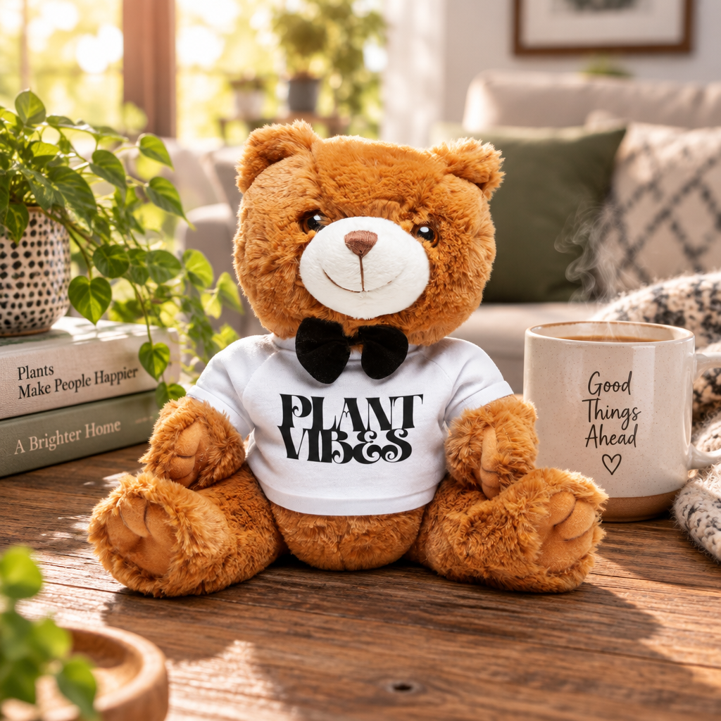 Plant Vibes Teddy Bear